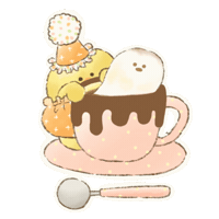 ふわくま Sticker by fuwakuma.yuco