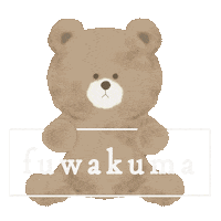 Bear くま Sticker by fuwakuma.yuco