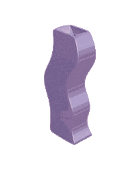 3D Wave Sticker
