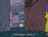 Raining Episode 19 GIF by The Simpsons