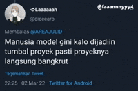 Model Twitter GIF