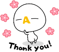 Thankyou Sticker by zaq_official