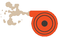 Dustopper vacuum sawdust dust collection dust stopper Sticker