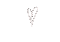 White Heart Sticker