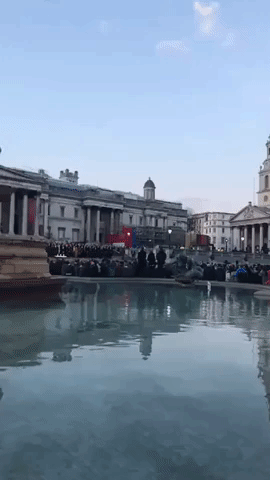 Thousands Attend Trafalgar Vigil for Westminster Attack Victims