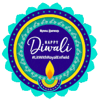 Happy Diwali Sticker by Royal Enfield