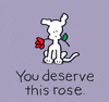 rose love GIF by Chippy the Dog