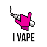 hand vape Sticker by Dampftbeidir