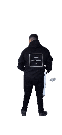 Barbershop Flyboy Sticker by Jim Le Barbier