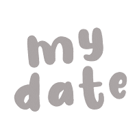 My Date Love Sticker