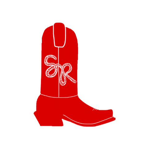 Cowboy Boot Sticker by Saddle Rags, The Western Store