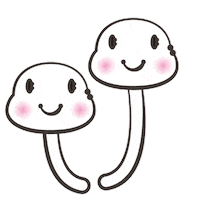 Mushroom Enoki Sticker