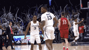 Happy Friends GIF by Xavier Men's Basketball