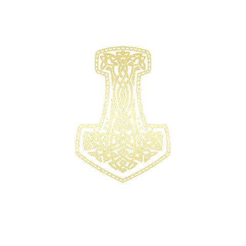 Thor Vikings Sticker by Vinnie Camilleri