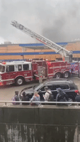 Fire Crews Respond to Blaze at Airport in Charlotte, North Carolina