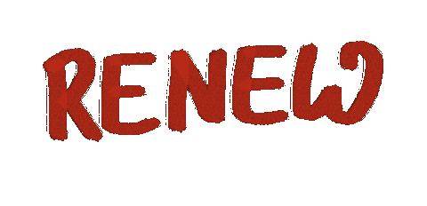 Renew Sticker by Volker Lang