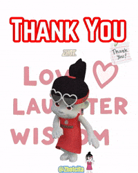 Thank U Thanks GIF by Zhotcita
