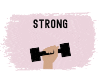 Mindnbody girl power weight training mnb mindnbody Sticker