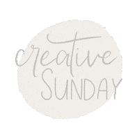 Sunday Kreativ Sticker