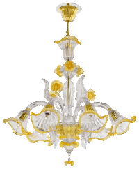 Lamp Chandelier Sticker by Sogni di Cristallo