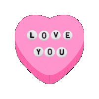 Candy Hearts Friendship Bracelet Sticker by Daily Grind Planner