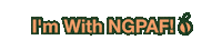 ngpaction membership gapol actionfund ngpaf Sticker