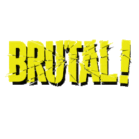 brutal Sticker by brutalagencia