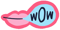 Wow Sticker by YOYO JEANS