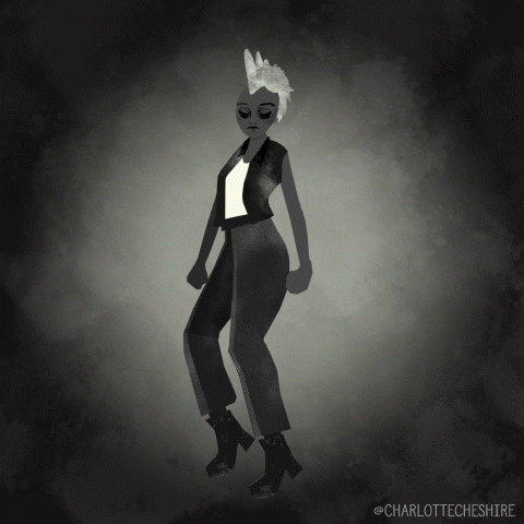 CharlotteCheshire marvel punk hero comics GIF