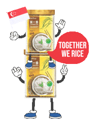 FairPrice_SG rice block party hdb singapore national day Sticker