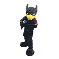 George The Gryphon Sticker by University of Leeds