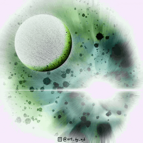 art_by_njb trippy space stars astronomy GIF