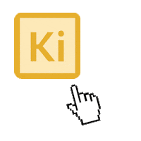 kizunabranding yellow click amarelo clicking Sticker