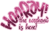 the weekend Sticker