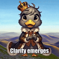 Wisdom Clarity GIF by sirduckbeth