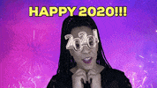 ComedianHollyLogan 2020 happy new year new year new years GIF