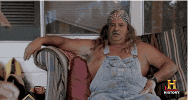 overalls bruce mitchell GIF by Swamp People