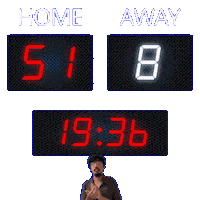 8 Away Sticker