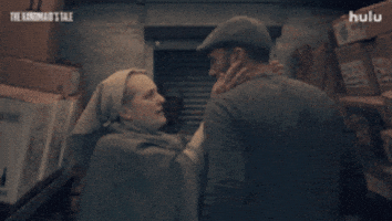 Elisabeth Moss Kiss GIF by HULU