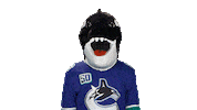 Mascot Fin Sticker by Vancouver Canucks