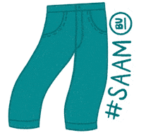 Denim Day Art Sticker by Biola University