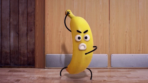 Banana Joe Fruit GIF by Cartoon Network EMEA