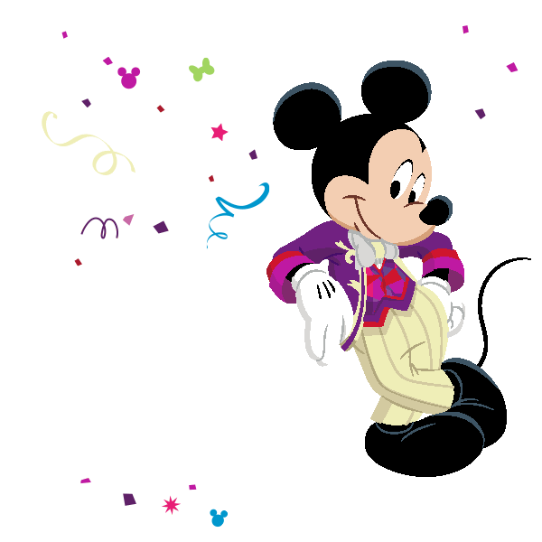 Party Celebrate Sticker by Hong Kong Disneyland
