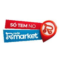 redemarket market economia rede barato Sticker