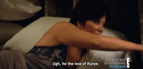Keeping Up With The Kardashians Kanye GIF by mtv