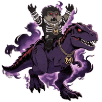 Scared Jurassic Park Sticker