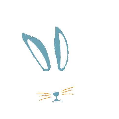 Bunny Spring Sticker by AOKBW