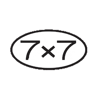 7x7 Sticker by Rhizome