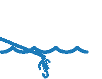 fishnovascotia water ocean fish fly Sticker