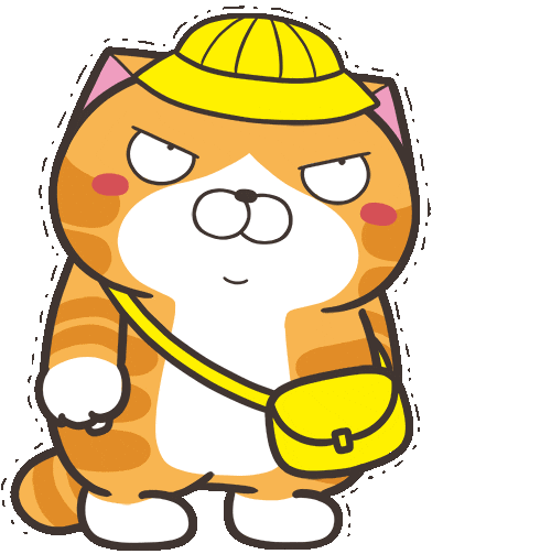 Pointing Reporting Sticker by MochiDad